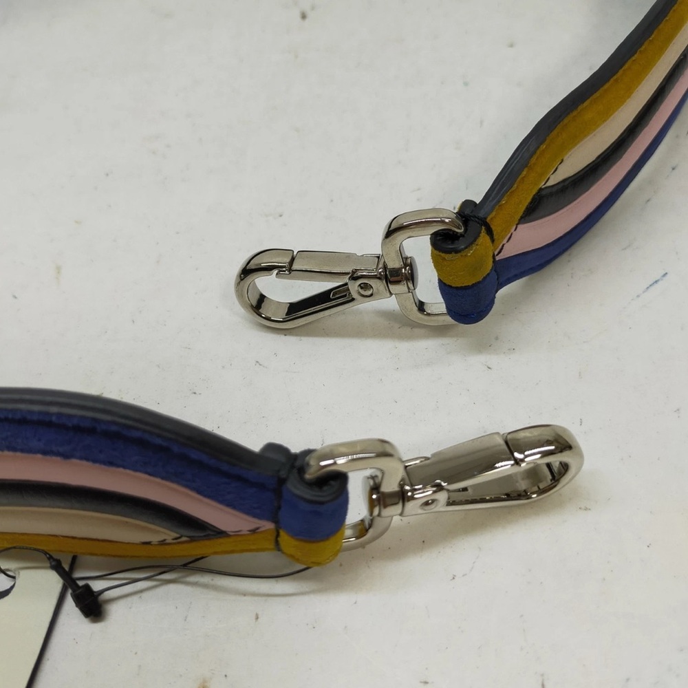 Authentic Fendi Shoulder Strap  Multi Color Leather - Picture 8 of 14
